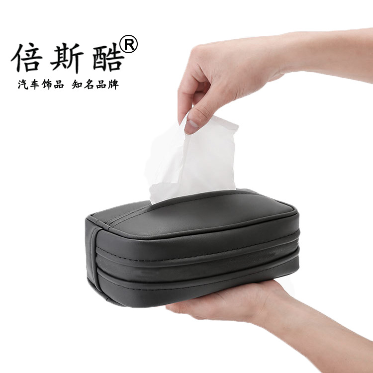Car tissue box hanging armrest box home tissue bag Tissue Bag car tissue storage box car supplies