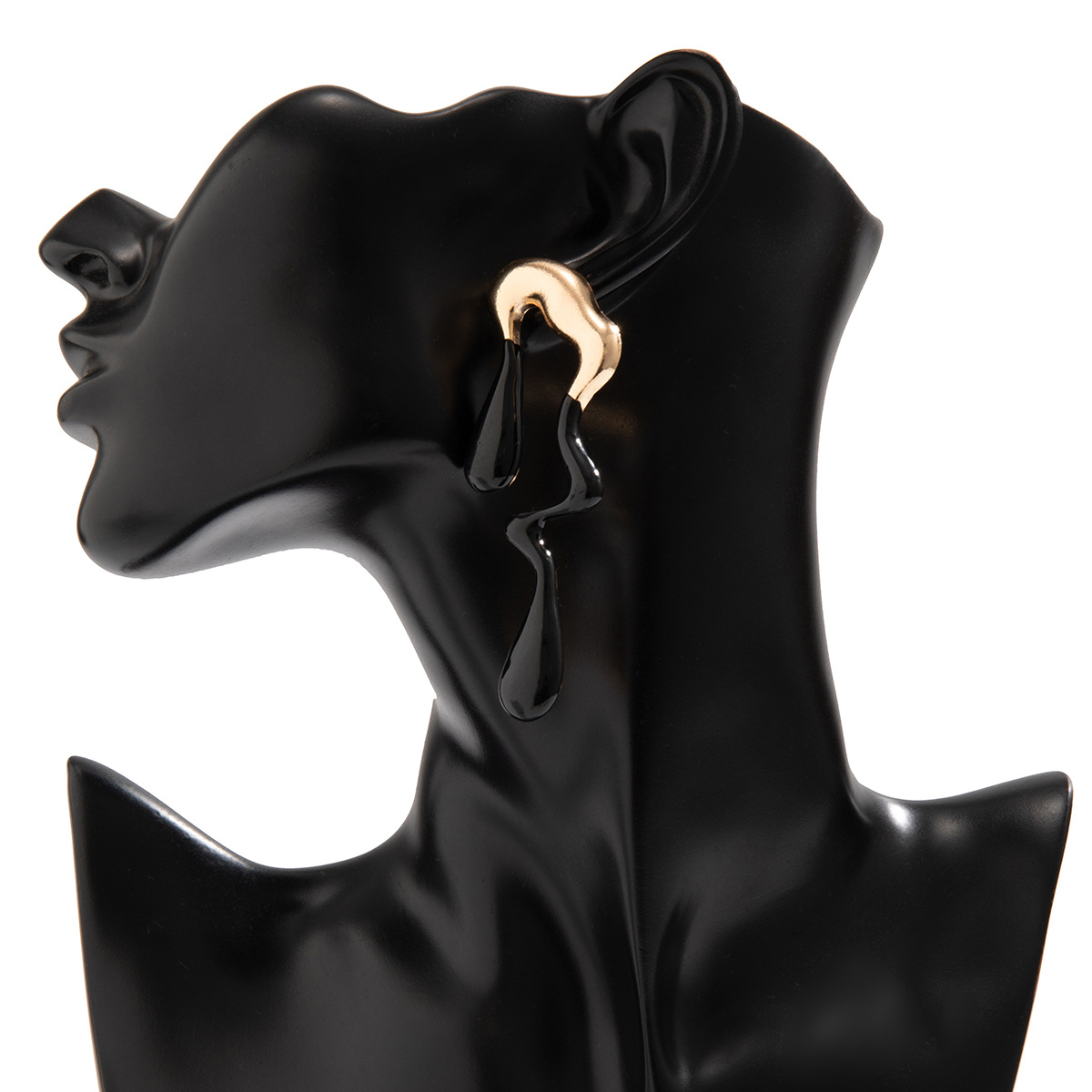 Boucles d'oreilles géométriques pour femmes et filles, grande mode, goutte d'eau irrégulière, minimalisme, boucles d'oreilles modernes en métal, boucles d'oreilles hypoallergéniques, bijoux tendance, cadeaux_voghion.com