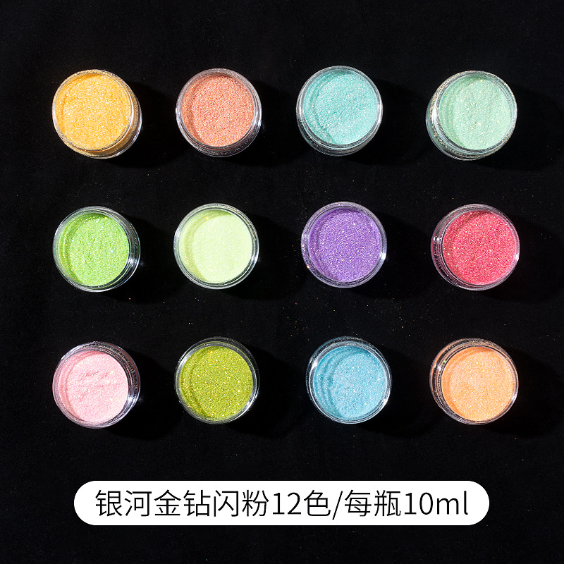 polvo brillante DIY material sequinilla goteo AB molde resina UV aceite Mahjong relleno joyas auriculares ilusión