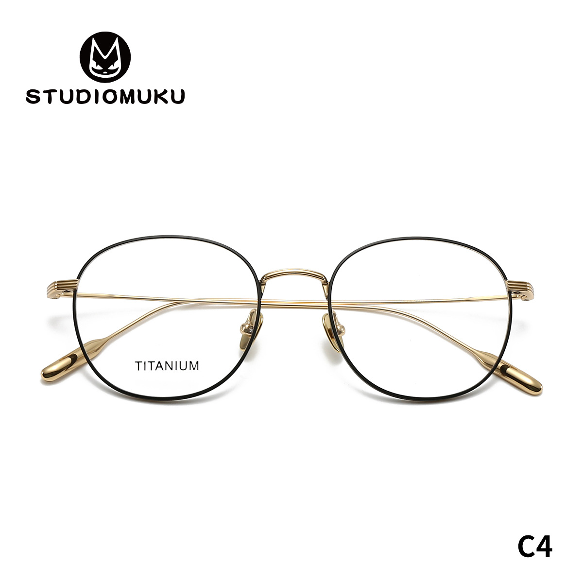 STUDIOMUKU gafas de madera fresca juventud nacional marco de gafas oval temperamento ultraligero marco de gafas versátil