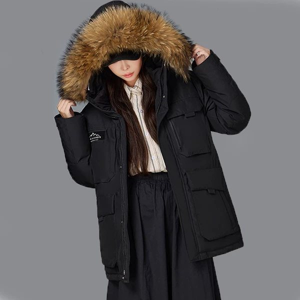 Black [Authentic Down Jacket 38205]