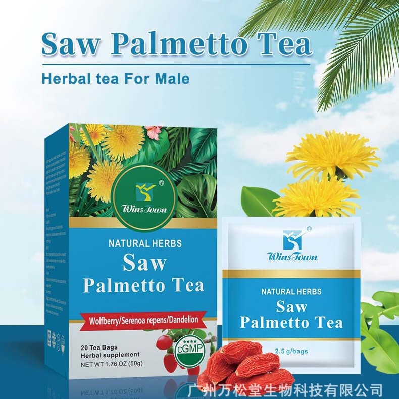Foreign Trade Export Saw Palmetto Tea Saw Palmetto Tea Natural Herbs Tea Orange Peel Green Tea