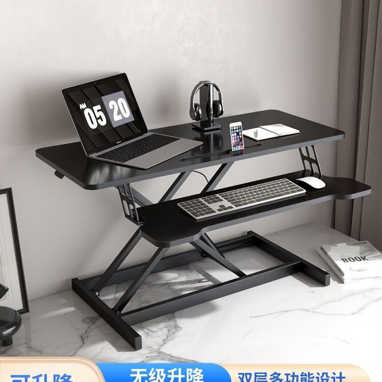 Standing Workstation Computer Lift Table, Adjustable Computer Desk, Adjustable Desktop Workbench, Office Desk, Laptop Desk
