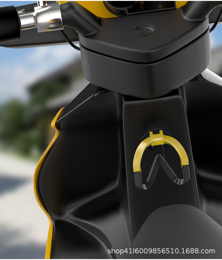 Electric car motorcycle multi-function Hook modified helmet storage universal double hook aluminum alloy