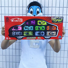 礼盒仿真合金小汽车模型儿童玩具车回力车培训机构男孩礼物批发