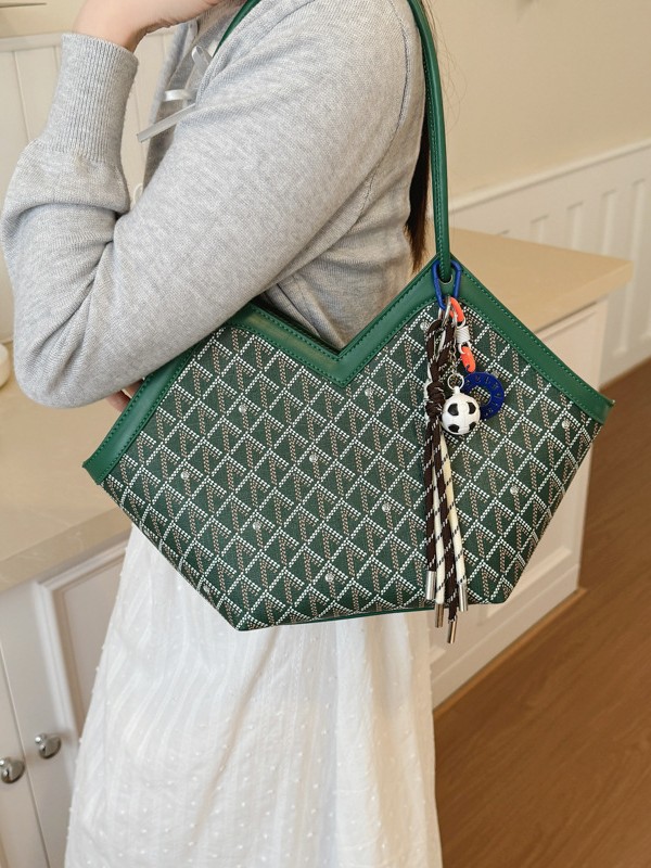Bolsa de brazo de hombro de gran capacidad para mujeres 2026 nuevo estilo de moda de alta calidad de viaje al trabajo bolso de brazo