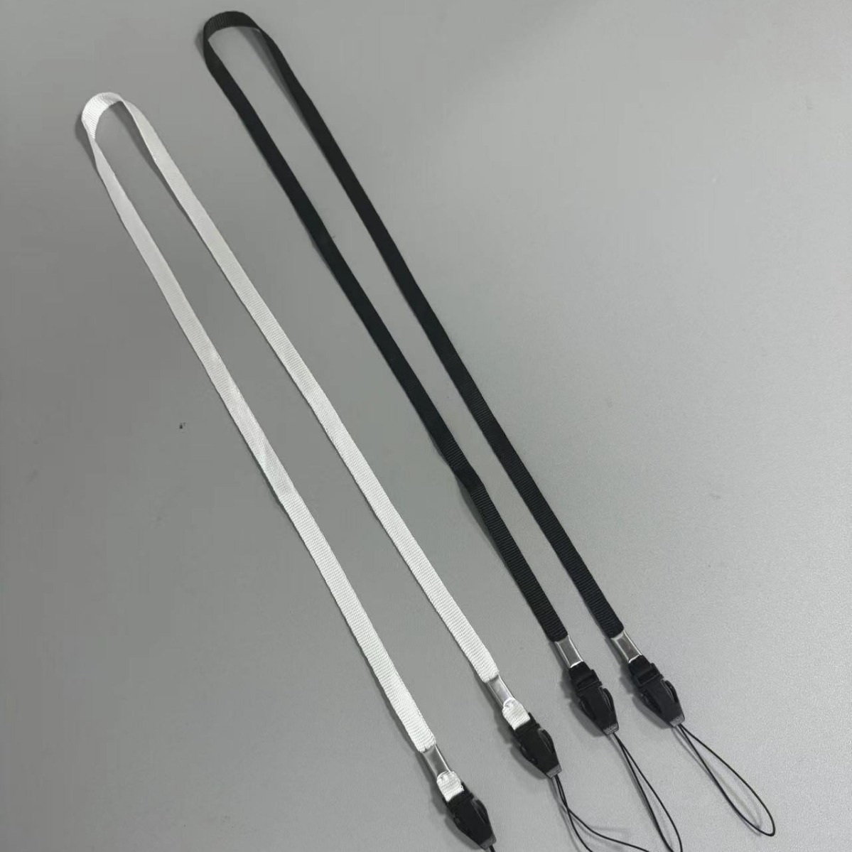 厂家现货供应7mm双扣挂绳 挂脖风扇挂绳 双头扣挂绳 飞机扣挂绳