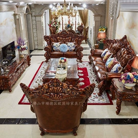 皮艺沙发;布艺沙发;成套餐桌椅