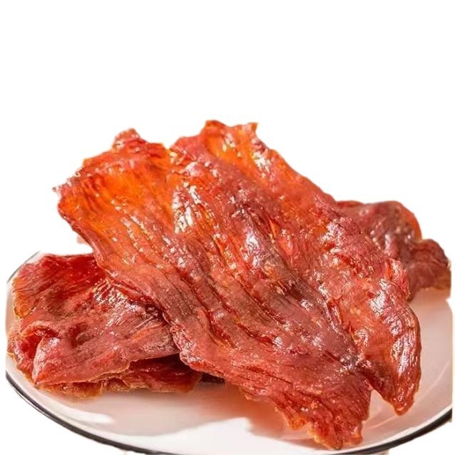 【全袋半斤】元の豚の肉を切る超大型の豚の肉の干しレジャー食品ネットの赤い間食観光スポットの卸売り|undefined