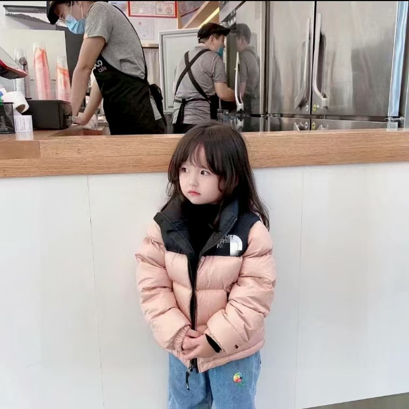 美版1996羽绒服短款童装防风男女童保暖加厚90白鸭绒防水儿童外套|undefined