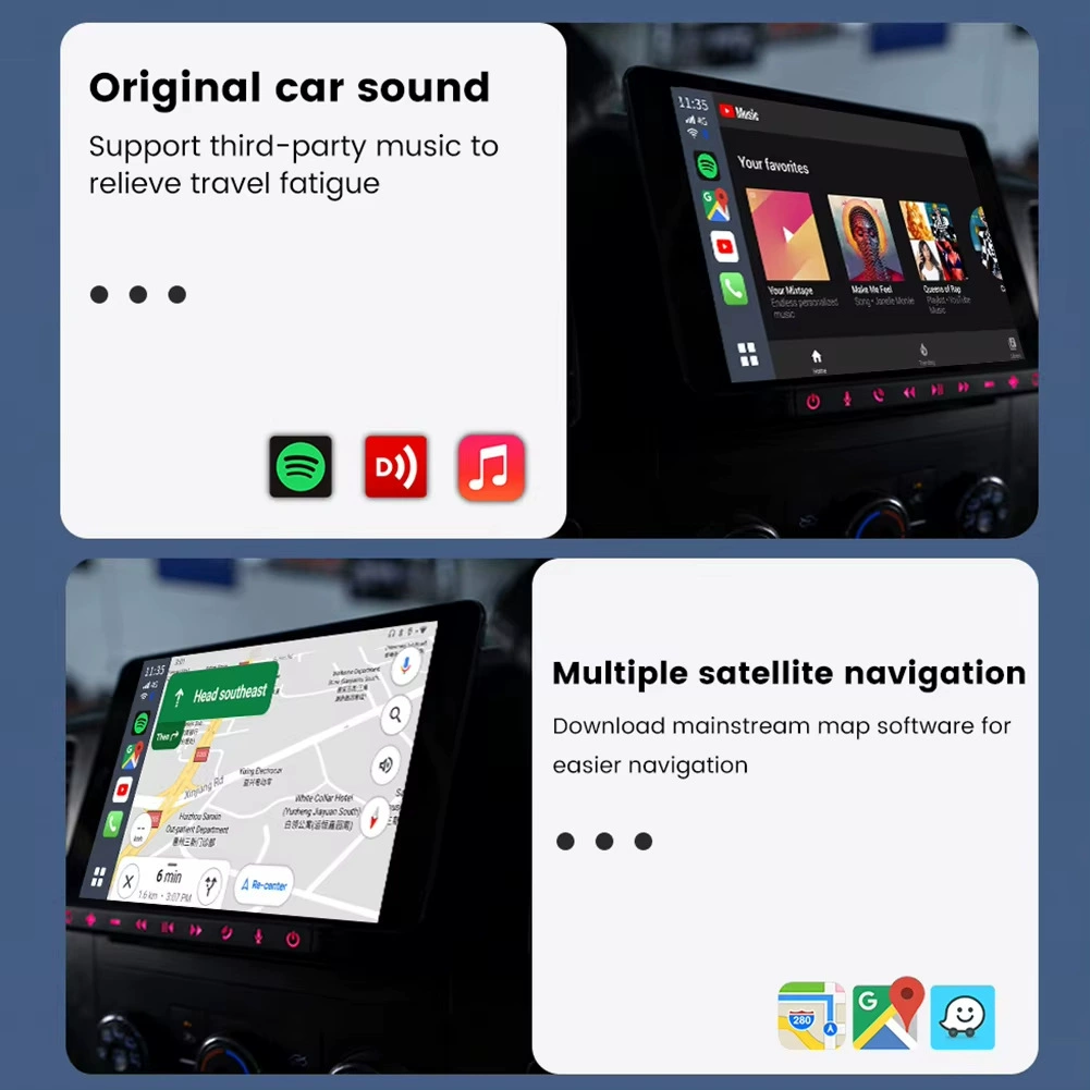 Carlinkit Car Lianyi CPC200-Tbox проводной к беспроводному Carplay Android умный интернет-бокс