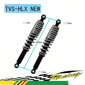 Tvs-Hlx 365mm Motosiklet Arxa Hidravlik Amortizator