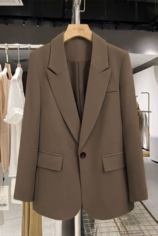 New Spring and Autumn Blazer, Korean Style, British Style, Stylish and Fashionable, Versatile Trendy Jacket, New Model