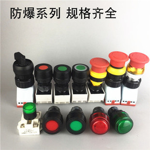 Explosion-proof button indicator light Explosion-proof emergency stop button switch start-stop knob position switch Explosion-proof box
