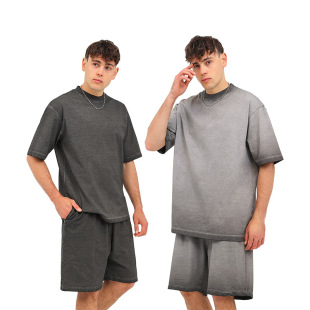 260g�����ذ����f����T��ˮϴ�͹����u׃����oversize�羳����