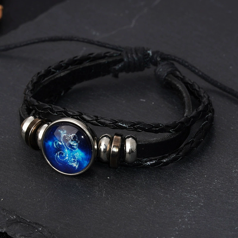 Текстовый знак зодиака, аксессуар ручной работы, бисер bracelet для любимого, Aliexpress, европейский стиль