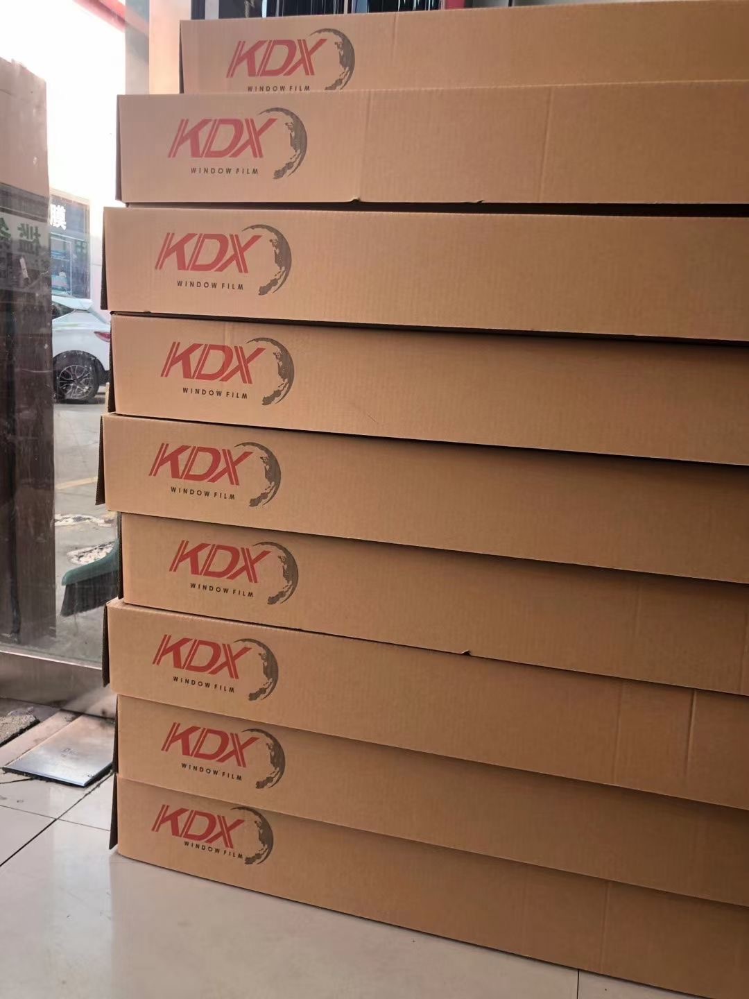 Kangdxin car heat insulation film KDX solar film glass explosion-proof high heat insulation skin film front block side block film wholesale