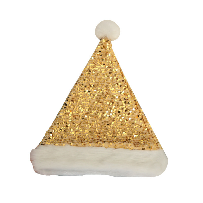 Dekorationsbedarf, hochwertige Pailletten, Plüschkanten, Hüte, Partydekorationen, Weihnachtsmützen_voghion.com