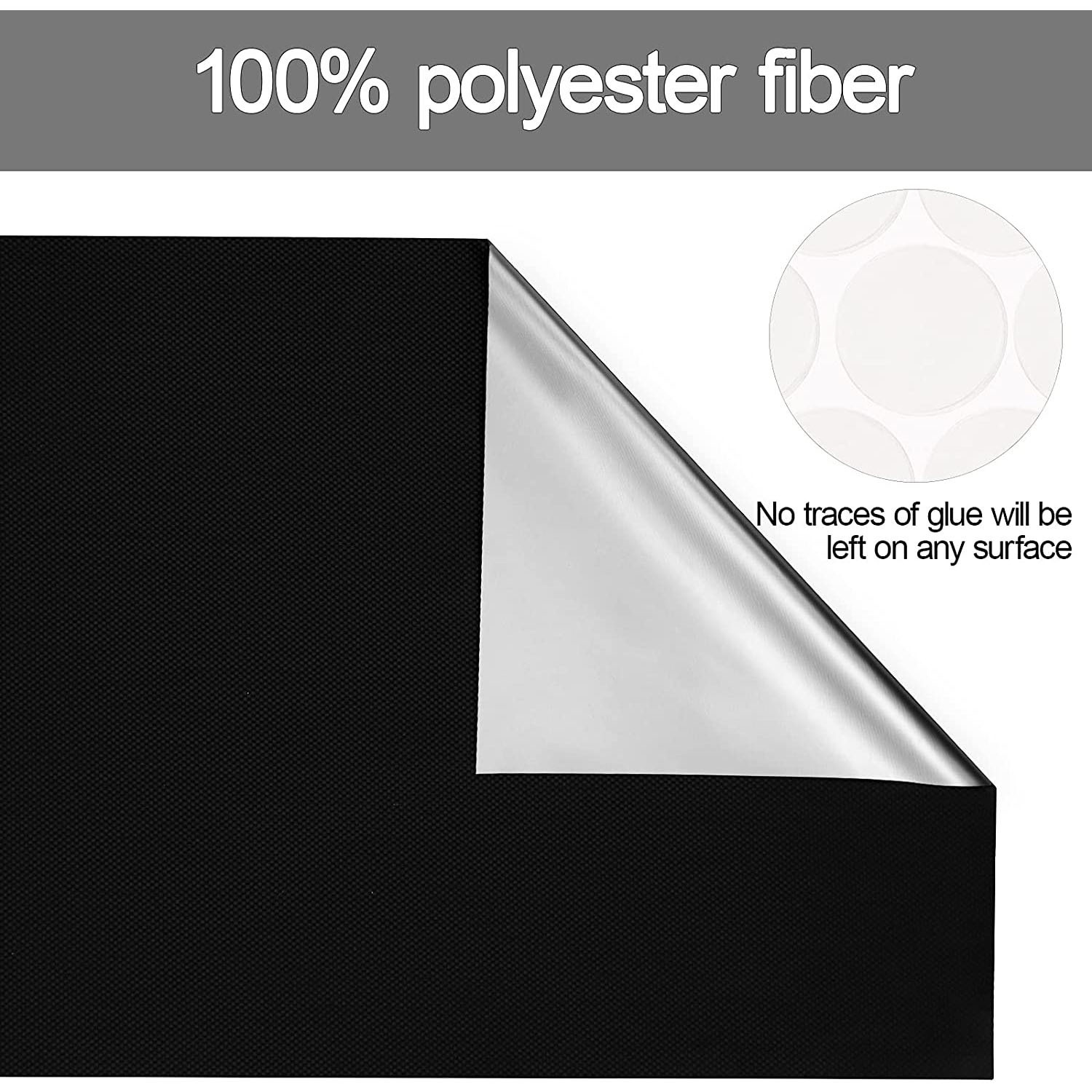 Portable Travel Curtain 420D Oxford Cloth Full Shading Cloth Cuttable Punch-free Curtain Shade