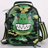 Green dinosaur, shoulder bag