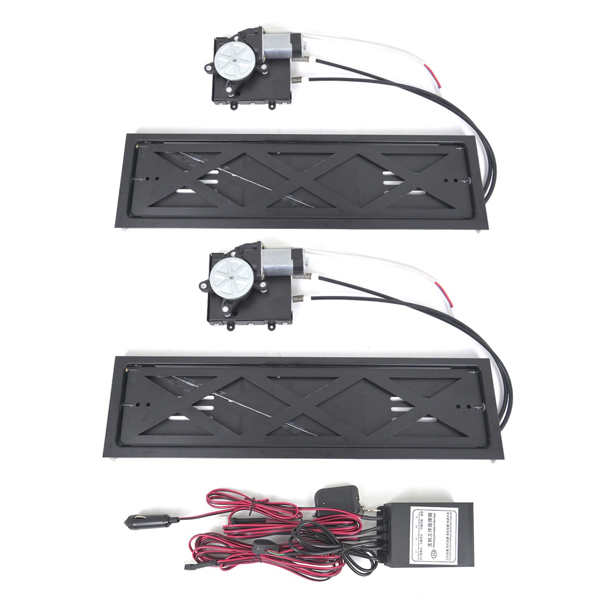 European Multifunctional Fast License Plate Holder Eu Universal License Plate Frame Cigarette Lighter Interface License Plate Frame Eu License Plate Holder