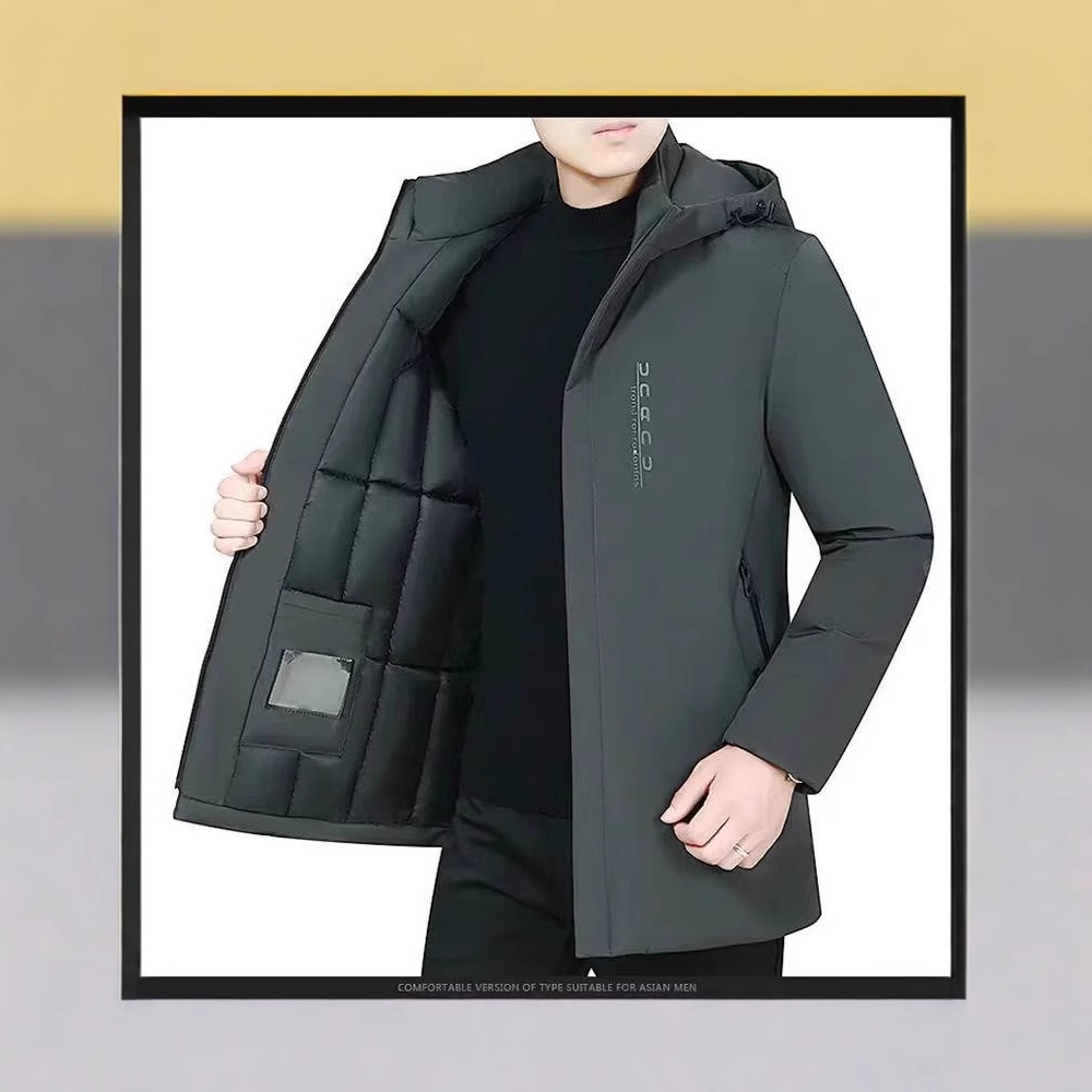 冬季中老年大码男士棉服防寒保暖冬装外套绗棉布料加厚棉衣爸爸装