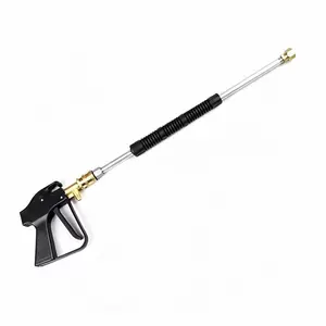 Shanghai Panda QL-280 high-pressure washer gun head, car wash water gun, quick-connect long gun, 220V all-copper short gun