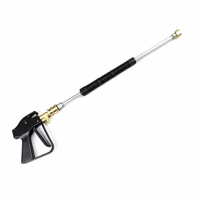 Shanghai Panda QL-280 high-pressure washer gun head, car wash water gun, quick-connect long gun, 220V all-copper short gun