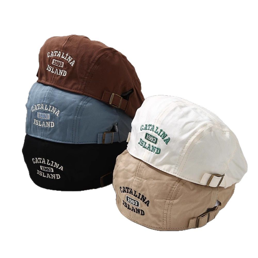 Sombrero de bebé primavera y otoño estilo coreano de moda para niños, boina para niñas, sombrero anti-avance para niños