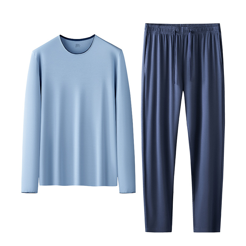 [Contador del mismo estilo] Nuevo traje de pijama de hombre modal austriaco de alto lujo