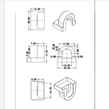 LP20外壳 变压器骨架 电木骨架定制批发