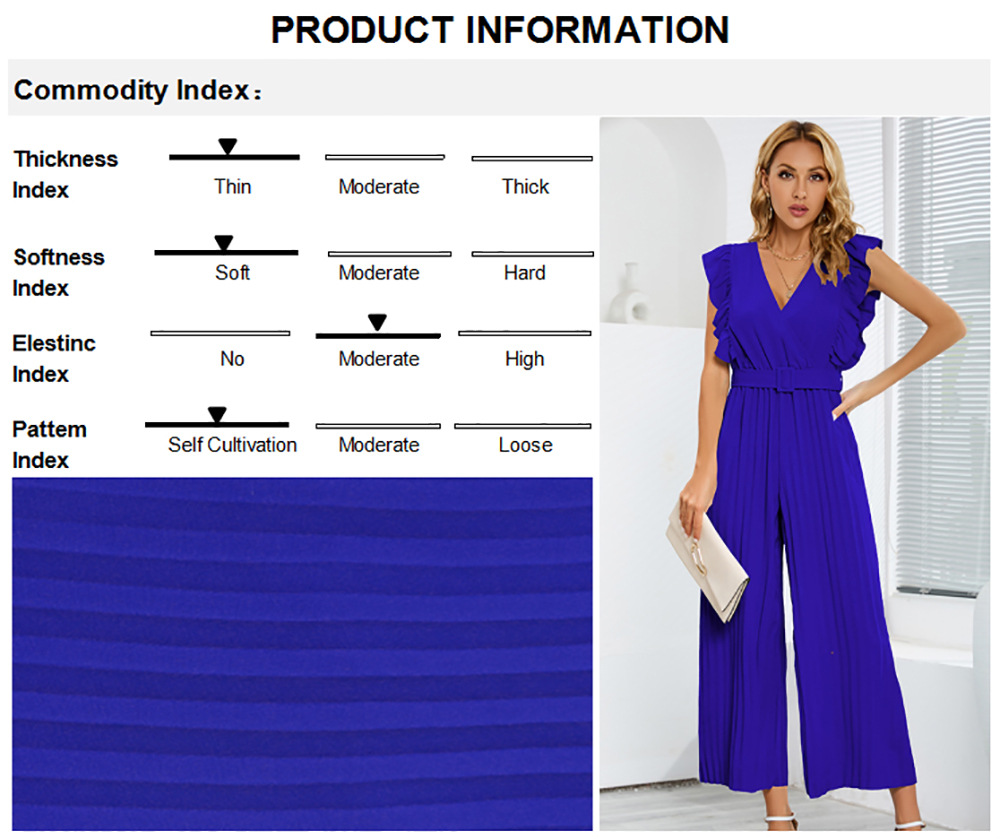 Fashion Solid Color Polyester Ankle-Length Patchwork Jumpsuits