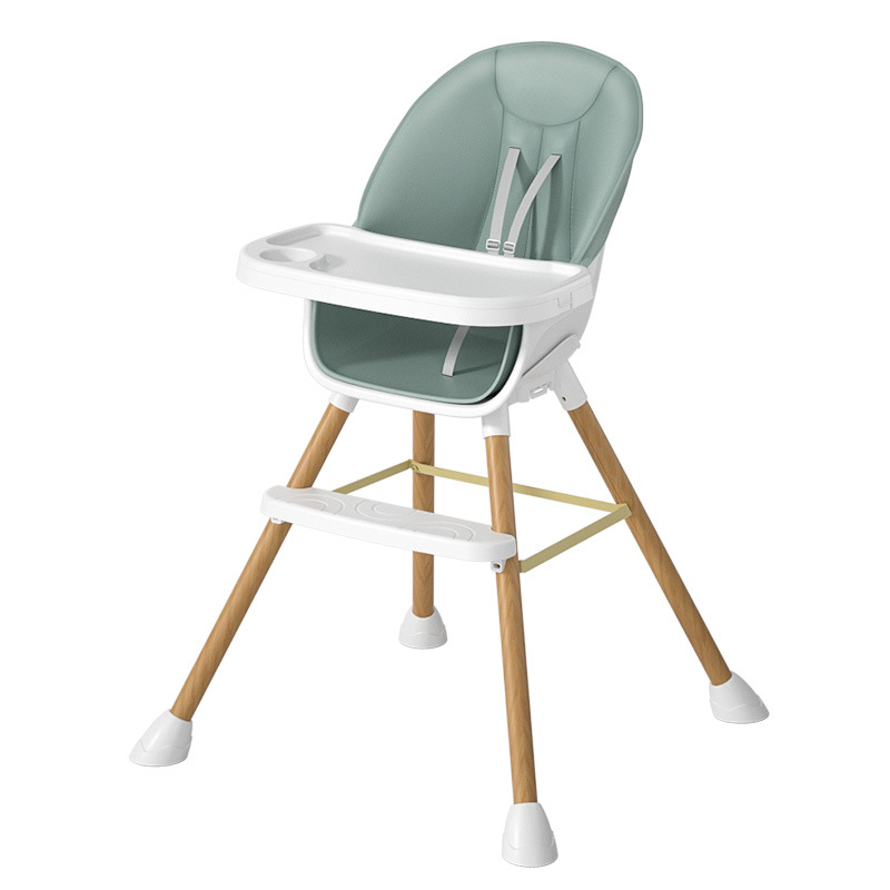Mesas y sillas para bebés Silla de comedor para niños multifuncional plegable, alto, discreto y discreto, silla grande para bebés, asiento de comedor