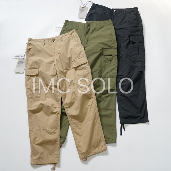 IMC Carhart WIP REGULAR PANT Classic Multi-Pocket Loose Outdoor Tooling Knee Cloth Casual Pants