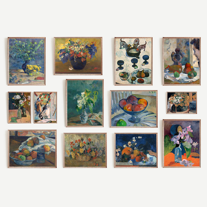 フランスポール高更世界名画レトロ芸術微噴掛画芯油絵キャンバス静止画|undefined