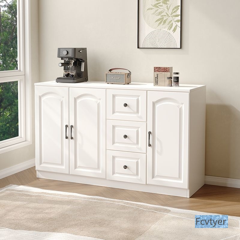 Yixinglin Kitchen Cabinet Storage Cabinet Wall-Mounted French-Style Dining Room Cupboard Tea Coffee Maker