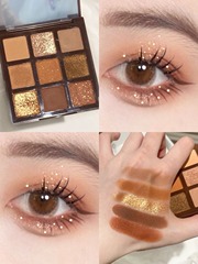 gogotalesgogo dance Christmas chocolate eye shadow palette beginner students student matte beads earthy glitter