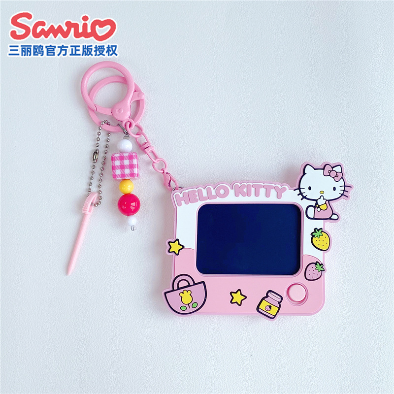正版helloKitty挂件涂鸦画板玩具钥匙扣2025年新款书包挂饰小饰品|undefined