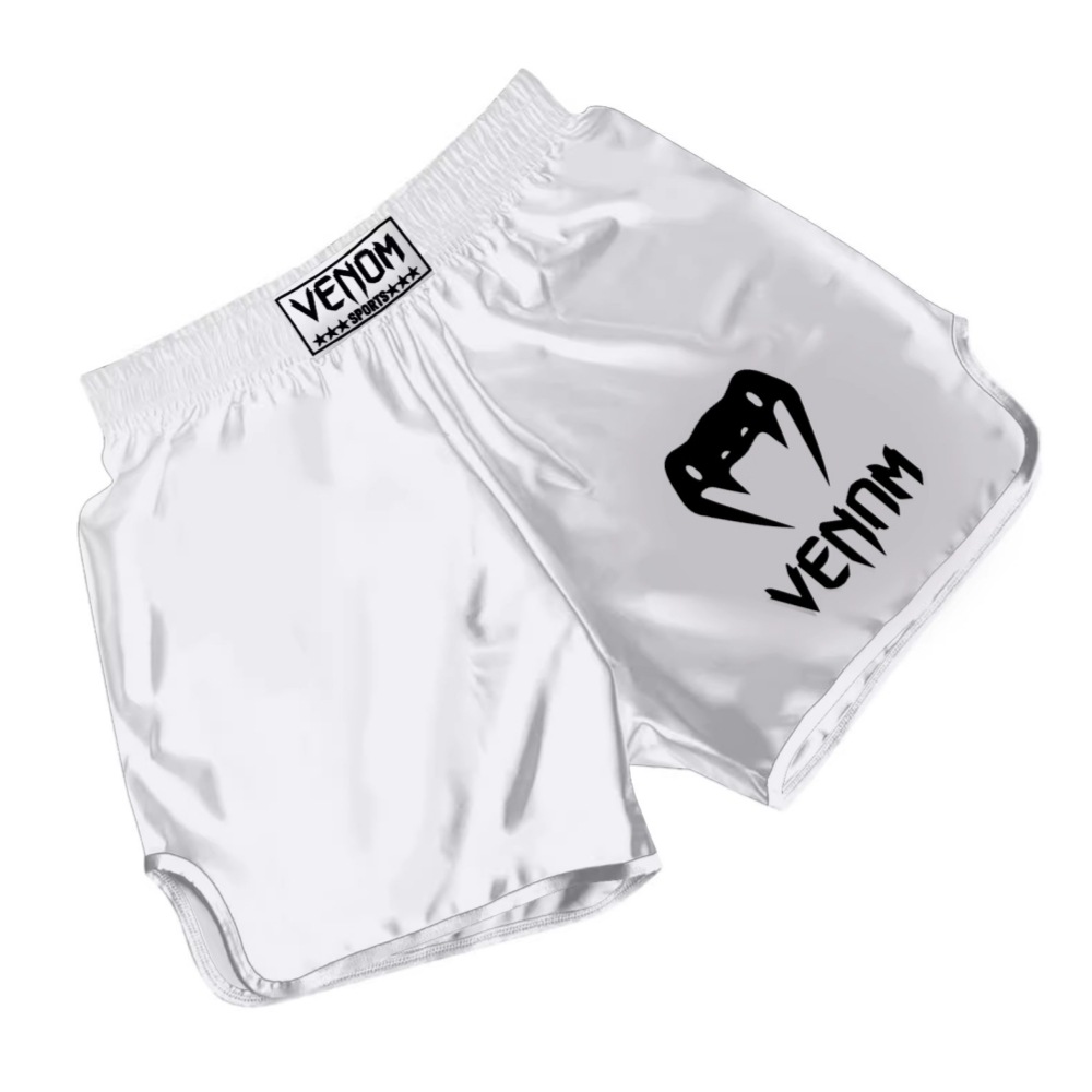 Venom Training Clothing UFC suit Men's Boxing Tight Quick-Dry Pants Muay Thai Fighting Short Sleeve Shorts Gym Fighting