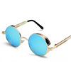 Retro sunglasses, retroreflective glasses suitable for men and women, punk style, European style