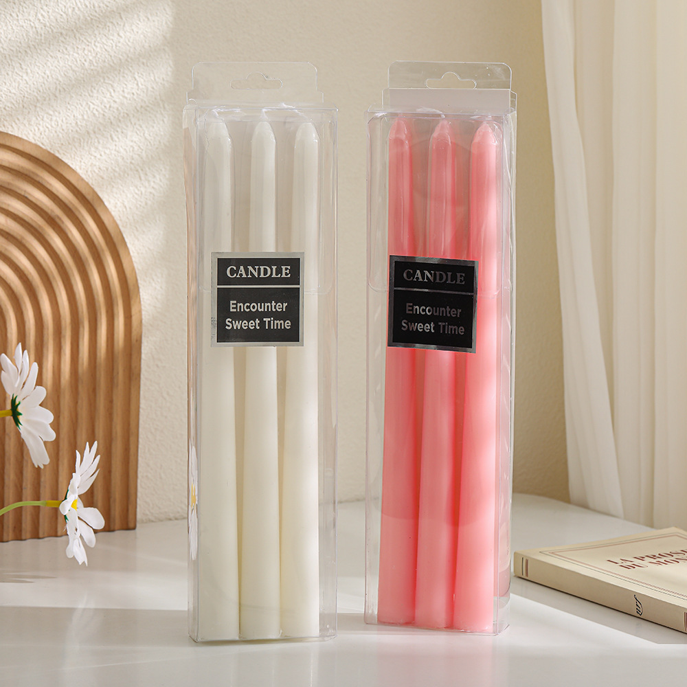 Candelabro de Vidrio Transparente Estilo Europeo Vidrio para Cena a Luz de Velas y Bodas