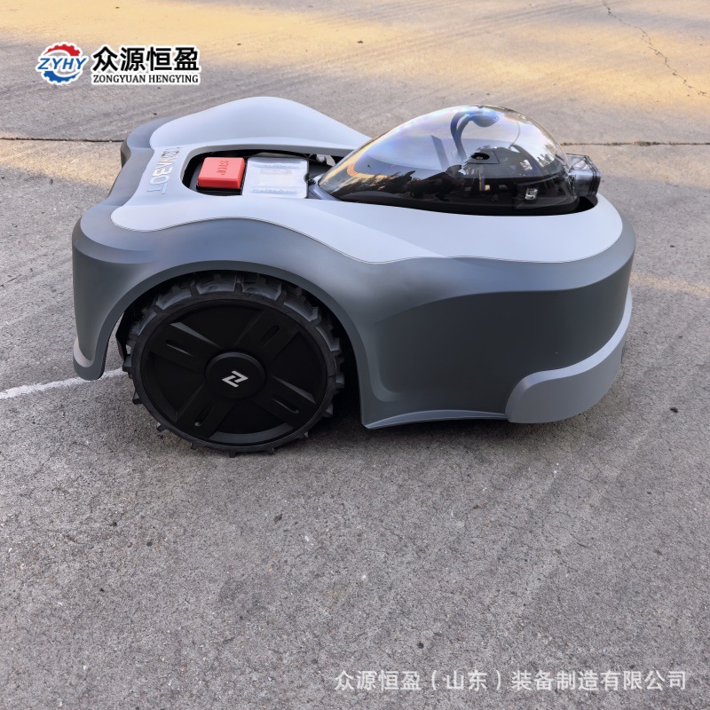 出口德国自走式画图3000平智能剪草机器人 小型无边界电动割草机