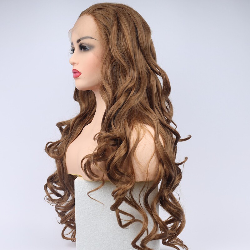 Synthetic Lace Front Wig Long Curly Hair 13*3inch Synthetic Lace Front Wig Curly Wig
