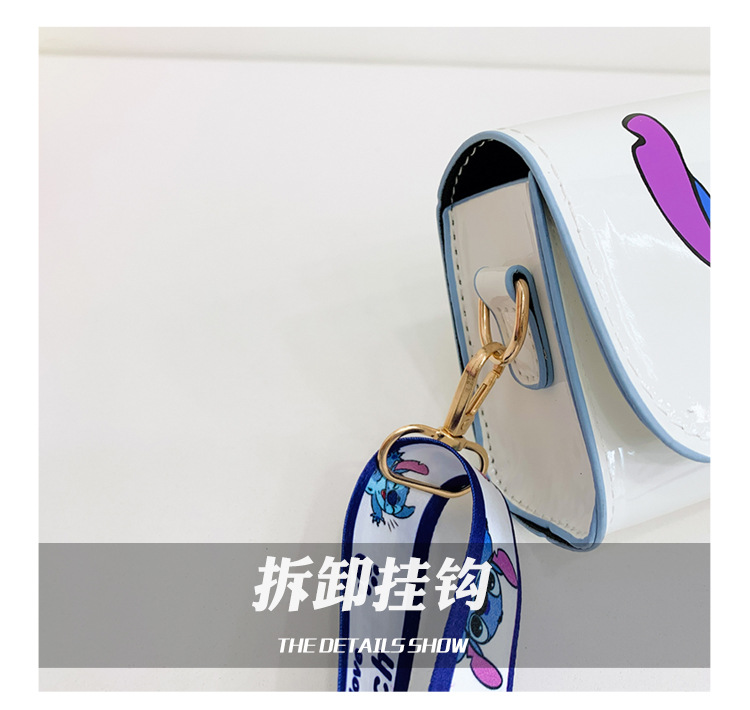 New fashionable children's single-shoulder crossbody snack bag PU cartoon cute Kuroshidi baby small bag for girls undefined