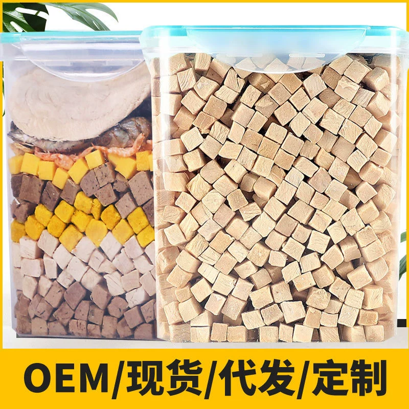 Лиофилизированные куриные зерна, куриная грудка 500 г закуски для кошек и собак, лиофилизированные бочки, смешанные жабры для откорма волос оптом