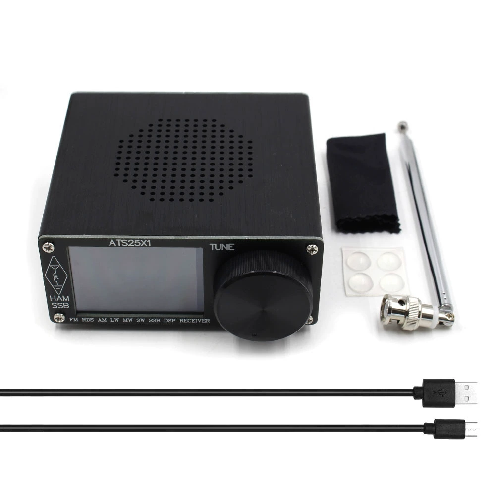 ATS25X1 обновленная версия 2.4" сенсорный экран SI4732 всеволновой радиоприемник FM LW MW и SSB
