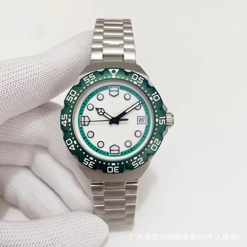 Foreign Trade Cross-Border 2025 New Model Listed Stainless Steel Men's Luxury Watch Extremely Mechanical Taijia High Quality Wholesale