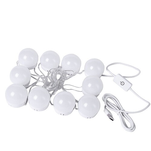 Hollywood Mirror Vanity Lamp Bulb Three-Tone Dimmable Makeup Light OEM Manufacturer LED Mirror Bulb