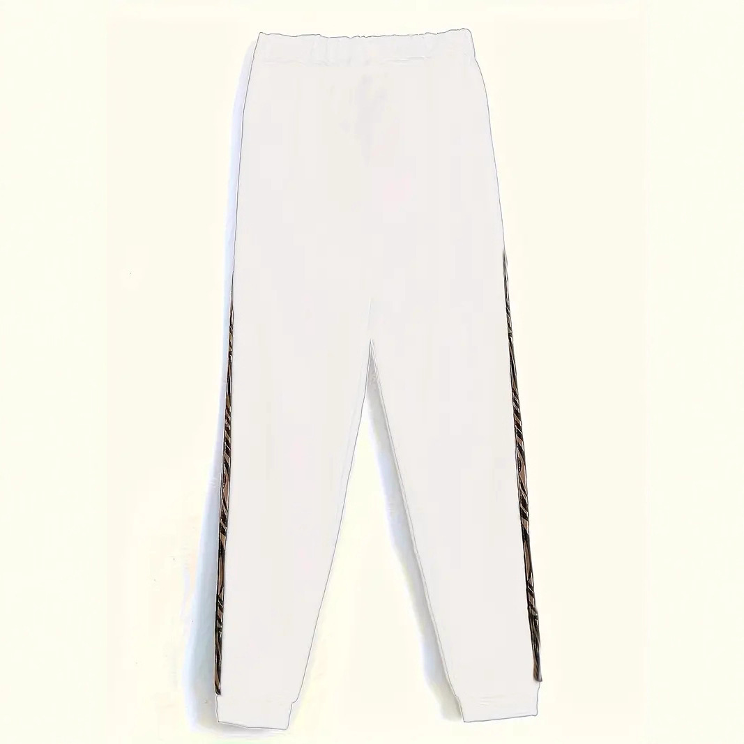 Ensemble sweat à capuche et pantalon de jogging tendance imprimé 3D – Tenue de détente surdimensionnée à imprimé lettres (S-XXL, polyester)_voghion.com