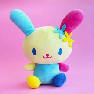 Мягкие брелоки Sanrio: Куломи Синамонролл цветочный зайчик